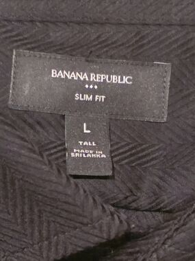 Banana Republic Slim Fit Jacket - Black